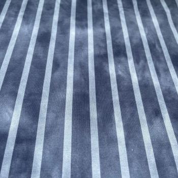 French Terry Sommersweat Streifen blau